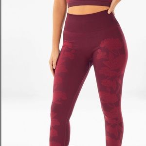 Fabletics High-Waisted Seamless Floral Leggings